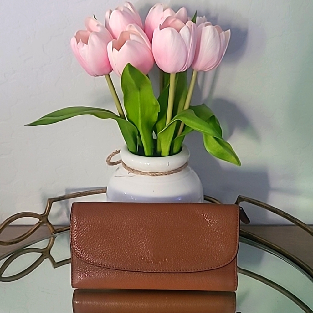 Coach Trifold Leather Wallet